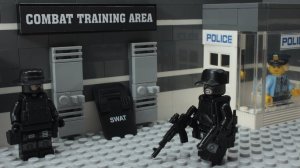 SWAT Банк Robbery - Lego анимация