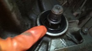Замена сальника раздатки переднего фланца на Toyota Land Cruiser Prado 90 95. Замена подушки АКПП