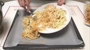 Бисквитный рулет с яблоками на скорую руку /Roll with apples