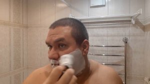 Мое бритье 210. Бритье с ГЕРКУЛЕСОМ! TREET HERCULES, Razorock Son Of Zeus, помазок от Вадима.