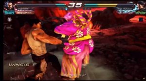 TEKKEN 7: GANRYU VS KAZUYA MISHIMA ONLINE RANKED BATTLE