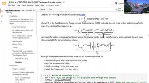 Fred Hickernell, Quasi Monte Carlo Software  MCQMC 2020