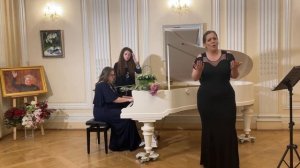 Julia Liubimova / Valentina Maister Т.Хренников "Зимняя дорога"