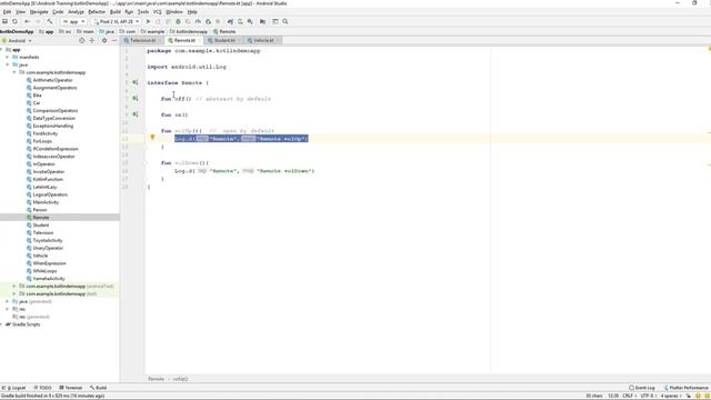 Kotlin Beginner | Kotlin | Training | Learn Kotlin By Making App |  Kotlin Kotlin Interfaces