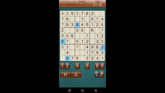 Sudoku Fun - Beginner - 20 смотреть онлайн