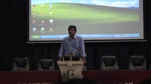 Javagal Srinath @ GIT Belgaum ( Video Part 1)