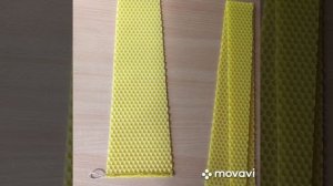 Яйцо из вощины. Мастер класс с подробными размерами