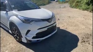 Обзор Toyota C-HR 2018 год Из Японии