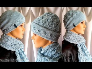 САМАЯ УДОБНАЯ И ВОСТРЕБОВАННАЯ МОДЕЛЬ ШАПКИ 2 - ОСЕНЬ-ЗИМА - КОМПЛЕКТ СПИЦАМИ "ВДОХНОВЕНИЕ"