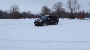 Rexton II по снегу