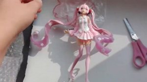 Распаковка китайской Hatsune Miku| SAKURA MIKU FIGURE| FAKE| AliExpress
