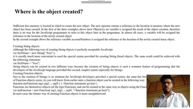 JavaScript object model