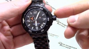 Часы Восток Амфибия 236700 - видео обзор от PresidentWatches.Ru