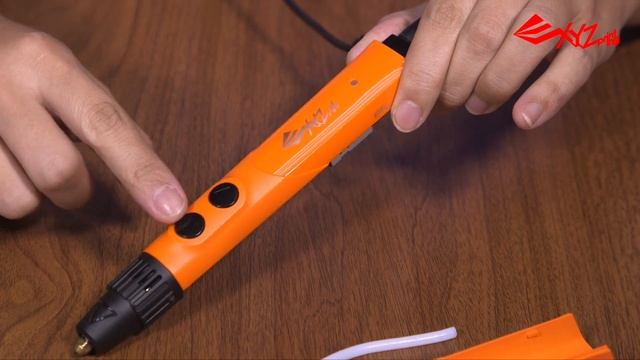 XYZprinting-da Vinci 3D PEN nozzle cleaning смотреть онлайн