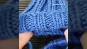 ВЯЗАЛЬНЫЙ ЛАЙФХАК. Фиксированный отворот на шапках. Три простых способа.