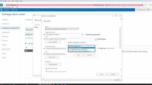 62. Configure Data Loss Prevention (DLP) Policy in Exchange 2019 смотреть онлайн