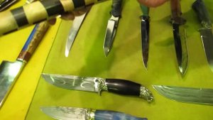 Компания Гебо! Весеннии Новинки! Торцевой дамаск! Клинки дамаск с никелем! Шкуродерные ножи стальХ1