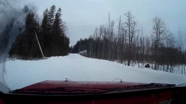 Зимнее ралли на ВАЗ.  Участвуем в классическом зимнем ралли в Бологое. Сход ваз на ралли.