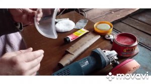 КАК ОТПОЛИРОВАТЬ СТЕКЛО И УБРАТЬ ЦАРАПИНЫ НА МОТОЦИКЛЕТНОМ ШЛЕМЕ.