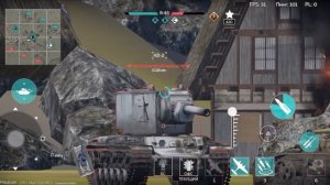 Игра на КВ-2 в вар тандер мобайл