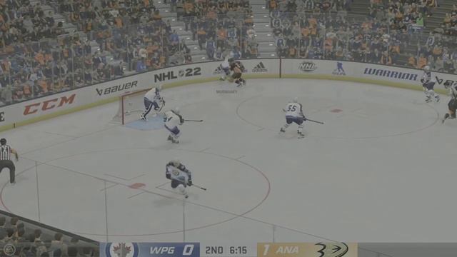 Anaheim Ducks VS Winnipeg Jets - NHL 22 S01 E01
