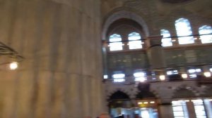 Blue Mosque - Interior of Blue Mosque in Istanbul, Turkey