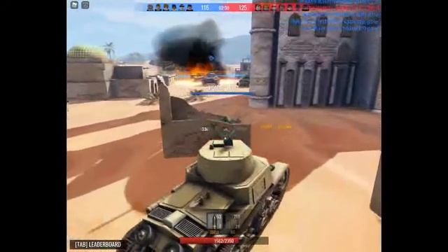 Играю в Roblox в режим Tank Warfare смотреть онлайн
