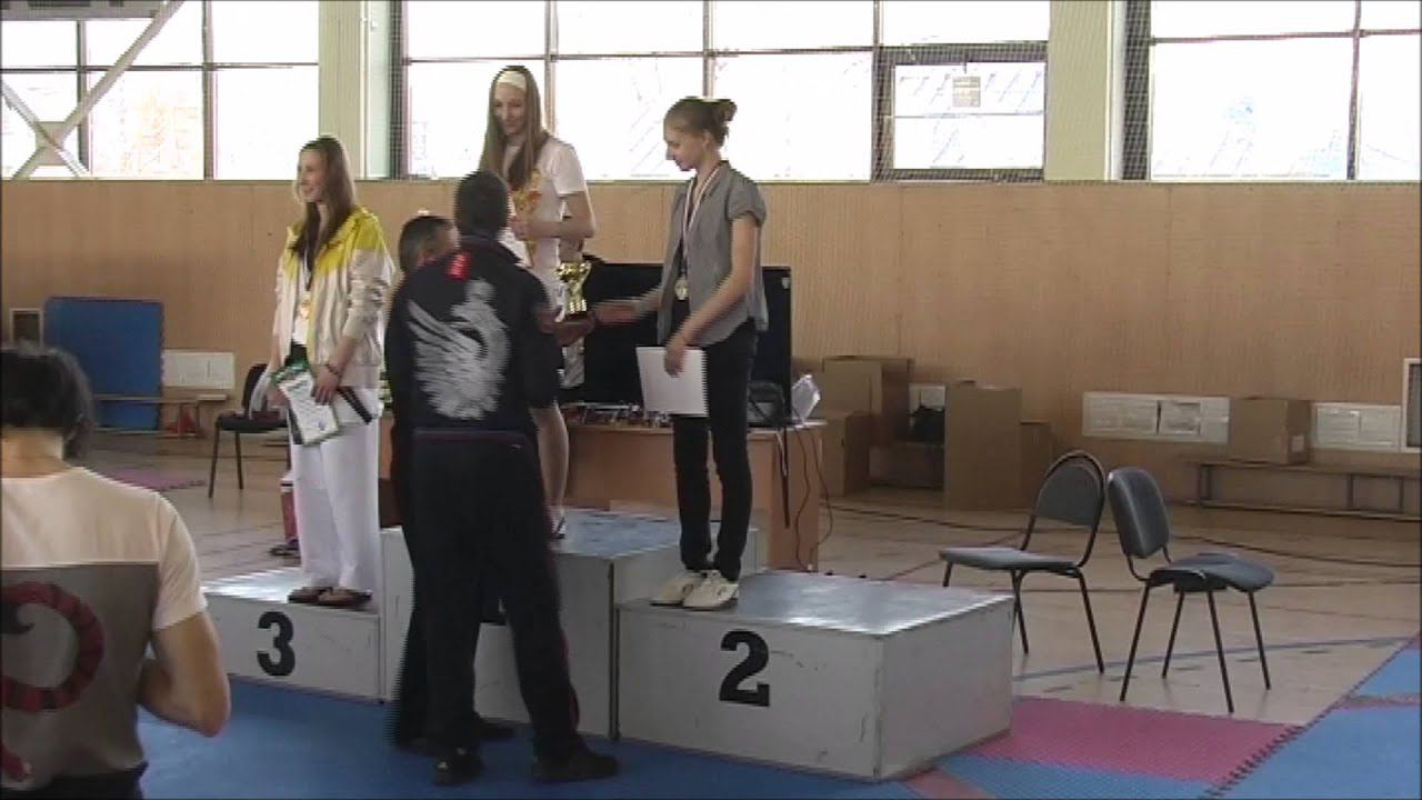 Taekwondo WTF. 29.03.2014. Турнир клуба Беркут. Награждение победителей.