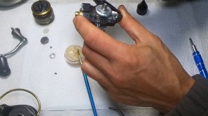 Нулевое ТО катушки Ryobi Spiritual DX 500\800