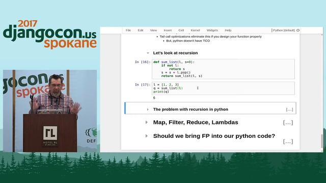 DjangoCon US 2017 - Functional Programming in an Imperative World. Maybe by Derik Pell