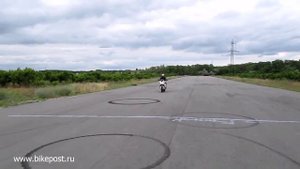 Езда на заднем колесе шаг за шагом - со сцепления.