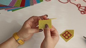 Очень ЛЕГКО сделать МИЛЫЕ ? ДОМИКИ на ЁЛКУ ? своими руками?  Украшение на Новый год ? Рождество. DI