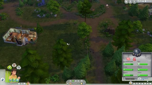 The Sims 4 Оборотни #2 Вступление в клан
