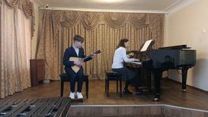 Терентьев Кирилл (балалайка), 6 класс, преподаватель Куковякин В.В., концертмейстер-Кудреватых М.В.