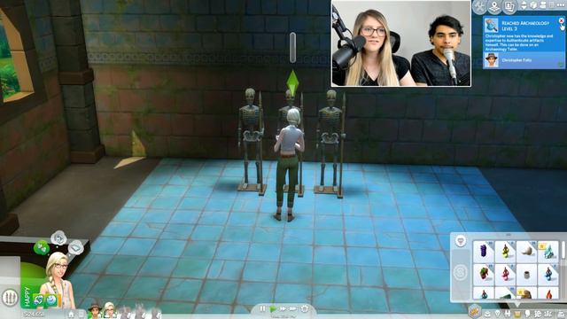 HIDDEN TEMPLE 🏯 JUNGLE ADVENTURE 🐍 Pt. 2 // The Sims 4 CrashLife | Ep. 8 смотреть онлайн