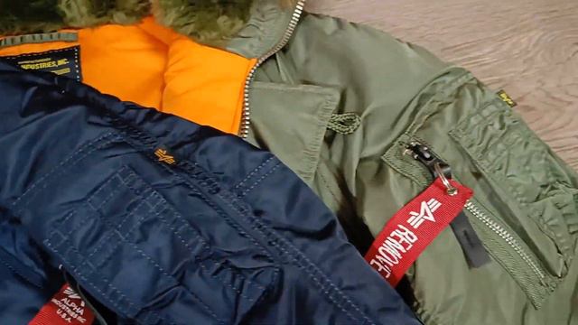 Alpha industries N-3B сравнение женской и мужской версии смотреть онлайн