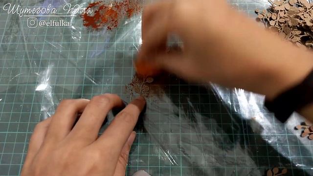 Скрап-Влог_ делаю целое море вырубки или история 20 новогодних открыток на заказ (часть4)