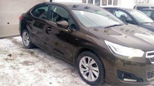 Имитация точек, финал. 4 часть. Citroen C4 Sedan,