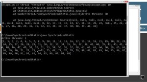 Learn Java Programming - Synchronized Static Method Tutorial