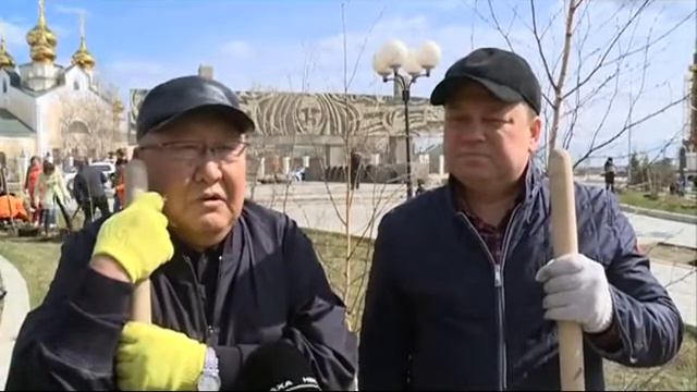 Глава Республики принял участие во Всероссийской акции дня посадки леса смотреть онлайн