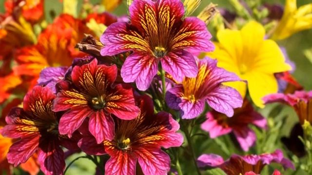 САЛЬПИГЛОССИС -ОЧАРОВАТЕЛЬНЫЙ СОЛНЦЕЛЮБ смотреть онлайн