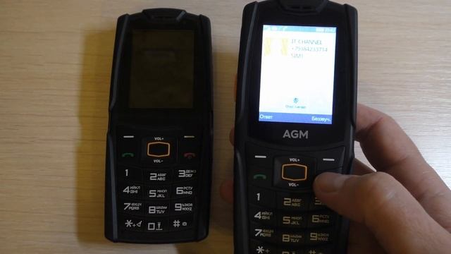 AGM M6 vs AGM M7 Incoming Call