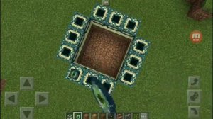 Как сделать партал в эндр мир в маенкравте