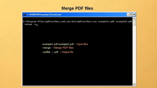 Merge and split PDF files by VeryPDF PDF Toolbox Command Line смотреть онлайн
