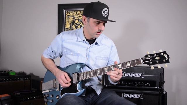 GIBSON SG BLUES - SG GIBSON MURPHY LAB Pelham Blue смотреть онлайн