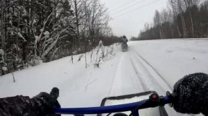 Новинка! Мотобуксировщик толкач Альбатрос-XL9 Pro! Лидер проходимости!?