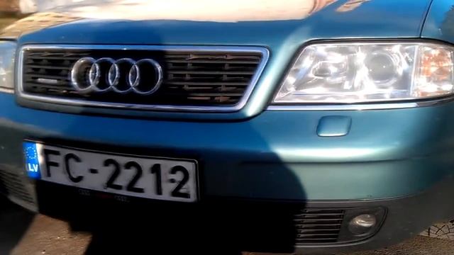 AUDI A6 c5 ! Замена лампочки левого поворотника ! смотреть онлайн