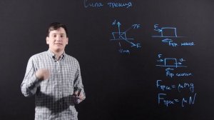 ФИЗИКА 10 класс : Сила трения | Видеоурок