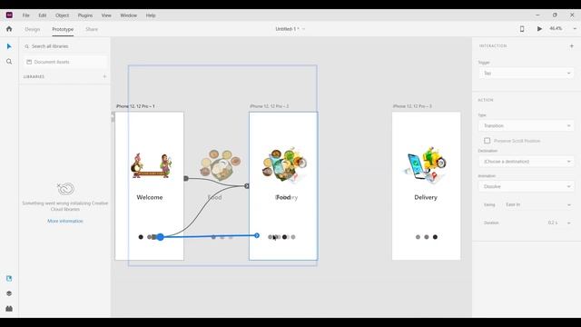 Real APP Interface Design auto Animate and Prototype in Adobe XD | UX and UI Design 2023 смотреть онлайн