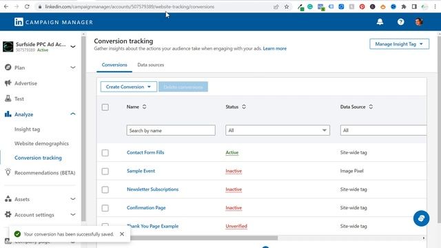 LinkedIn Ads Conversion Tracking 2023 - LinkedIn Advertising Page Load & Event-Specific Conversions смотреть онлайн